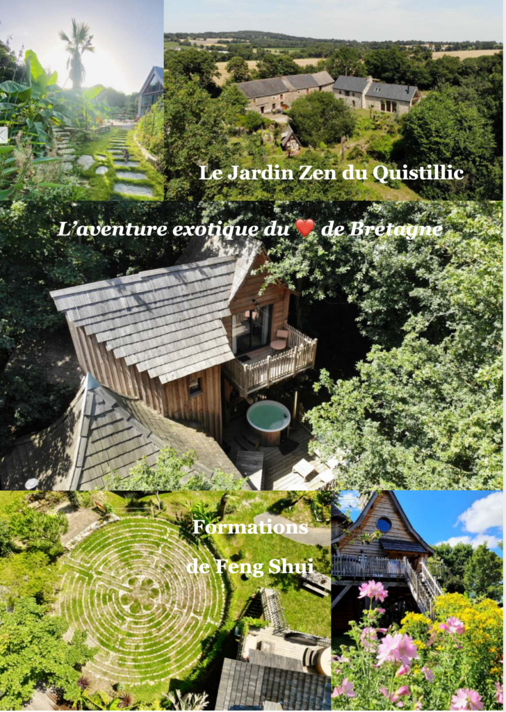 Le Jardin Zen du Quistillic in the heart of Brittany: Feng Shui training, spiritual retreats, team building, hire and exclusive use, a SACRED PLACE