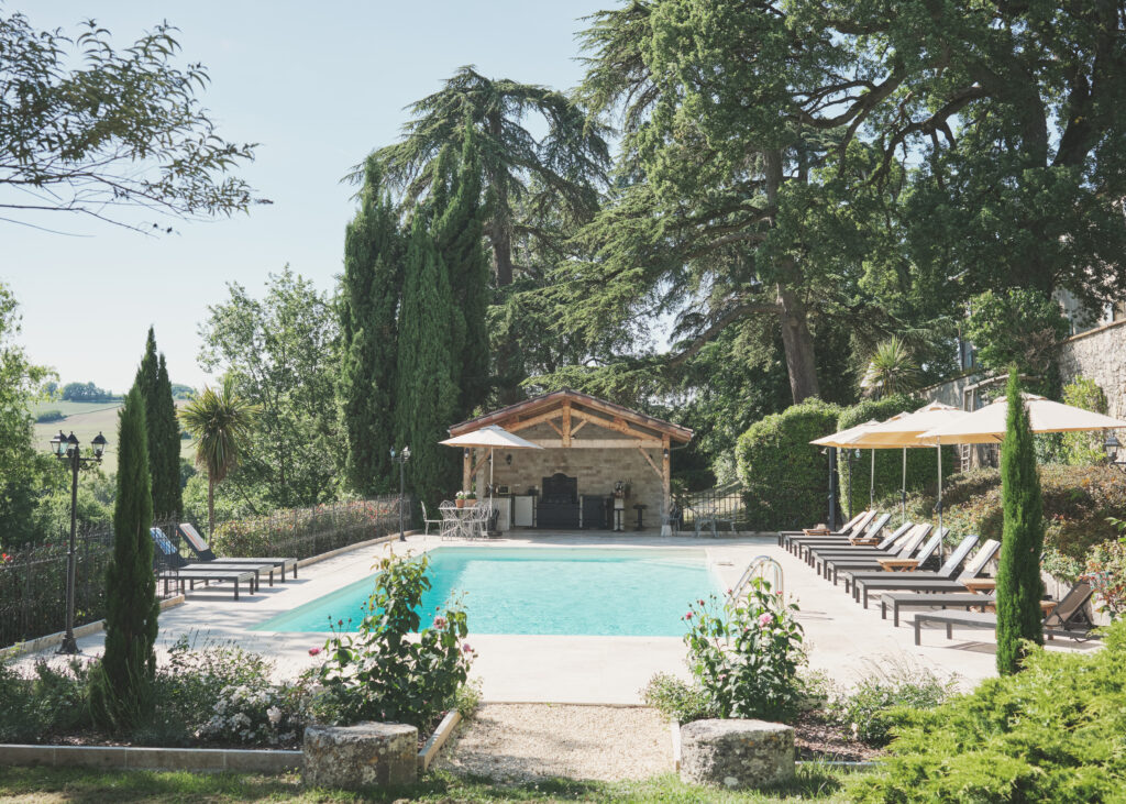 Chateau de Lassalle- Idyllic French château surrounded by rolling hills in South West France